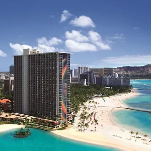 夏威夷威基基海滩希尔顿度假酒店 度假村